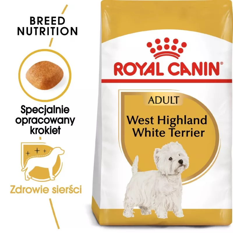 Royal Canin BHN West Highland White Terrier Adult - sausas ėdalas suaugusiems šunims - 3kg