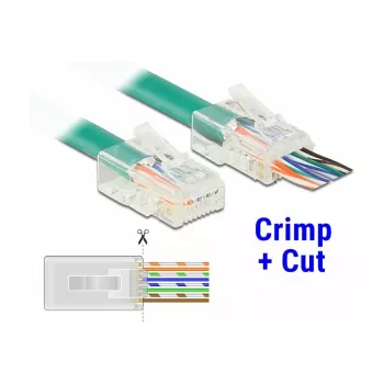 RJ-45 kištukas DeLOCK 86453 (skaidrus, 20 vnt.)