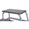 Kopėtėlė Krause 805027, aliumininė, 2 pakopos, max apkrova 150 kg, 680 mm ilgis, 41 cm aukštis