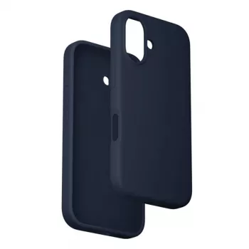 Apsauginis dėklas Vention KUHL0-10, skirtas iPhone 16 – mėlynas, MagSafe, plonas smūgius sugeriantis silikoninis
