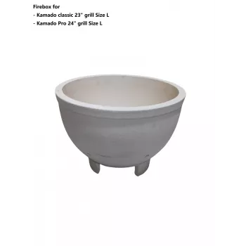 TARGUS Firebox kamado 23/24 colio – patvarus krosnelės vidinis įdėklas