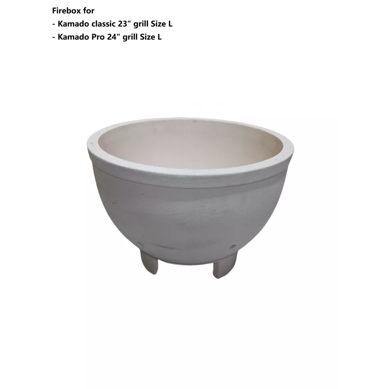 TARGUS Firebox kamado 23/24 colio – patvarus krosnelės vidinis įdėklas