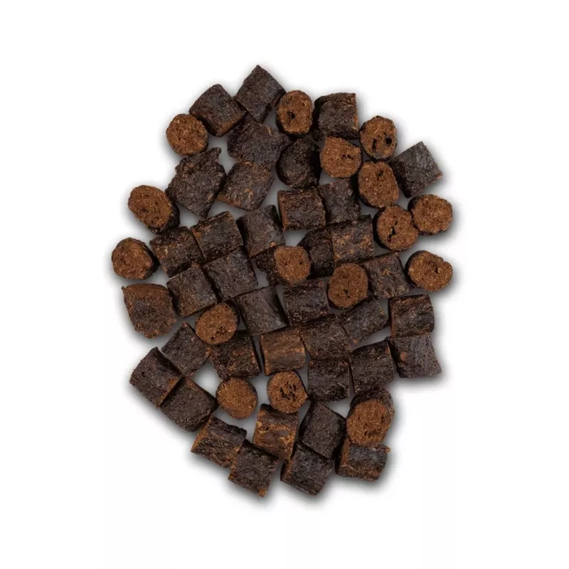 Šunų skanėstai UNISZKI Crunchy Rabbit su mėtomis ir dilgėlėmis 80 g