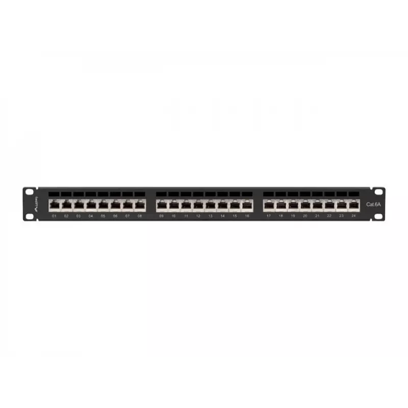 Patch panel 1U Lanberg PPSA-1024-B