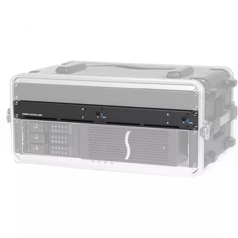 Montavimo rinkinys Sonnet RackMac mini 1U juodas