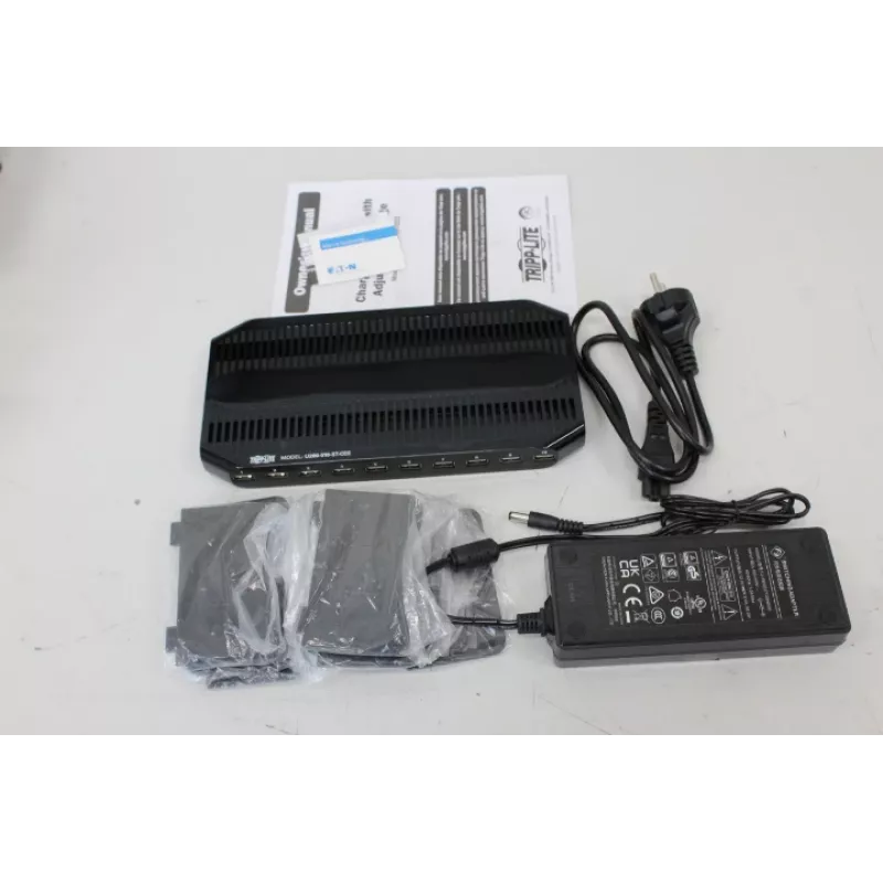 USB įkrovimo stotelė Tripp Lite U280-010-ST-CEE su 10 USB prievadų ir reguliuojama laikymo vieta