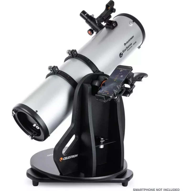 Celestron StarSense Explorer 150 mm reflektorinis teleskopas 459x juodas, sidabrinis