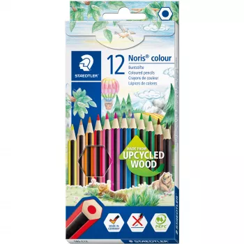 Spalvoti pieštukai Staedtler Noris colour 185, 12 vnt.