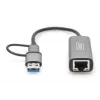 USB Type-C Gigabit Ethernet Adapterius Digitus DN-3028