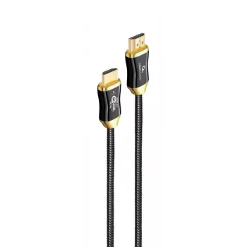 HDMI kabelis GEMBIRD CCBP-HDMI8K-AOC-20M, 20 m, HDMI 2.1, 48 Gbit/s, auksuoti Type A lizdai, juodas
