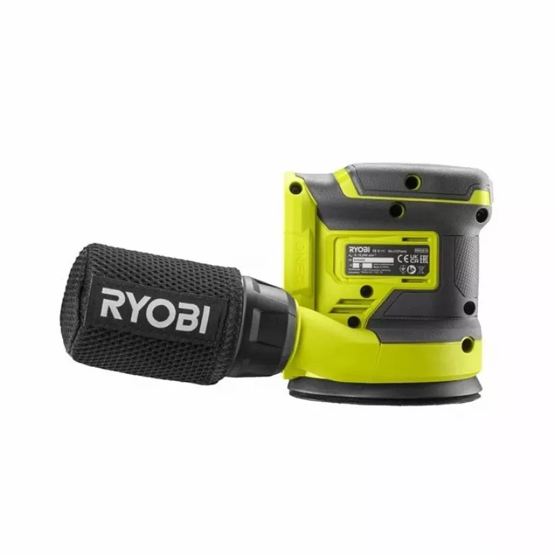 Ryobi kampinis šlifuoklis RROS18-0 18V (be akumuliatoriaus ir įkroviklio)