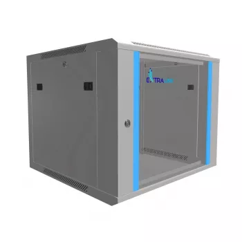 Extralink Rackmontuojama spinta 9U 600x600 Pilka sieninė