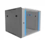 Extralink Rackmontuojama spinta 9U 600x600 Pilka sieninė