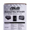 Išorinis DVD±RW optinis įrenginys ASUS SDRW-08D2S-U Lite, USB 2.0, juodas, 24x CD / 8x DVD, 142×142×20 mm