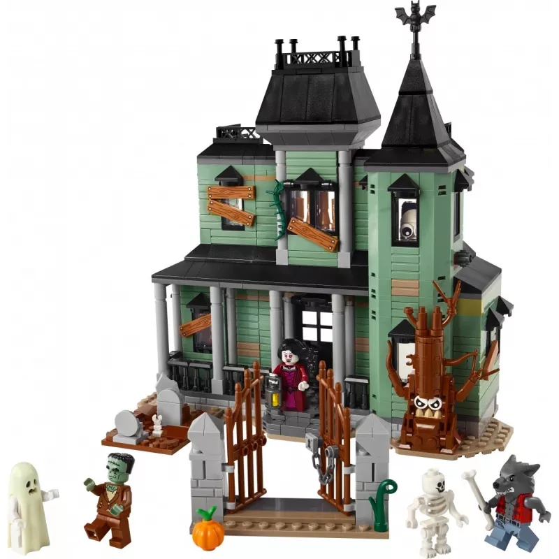 Konstruktorius LEGO Creator 3-in-1 Haunted House modelis 31167 – 736 detalių, 3 modeliai, 5 minifigūrėlės