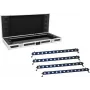 LED juostinis apšvietimo rinkinys EUROLITE 4x LED BAR-12 QCL RGB+UV, 4 vnt., RGB+UV šviesos diodai