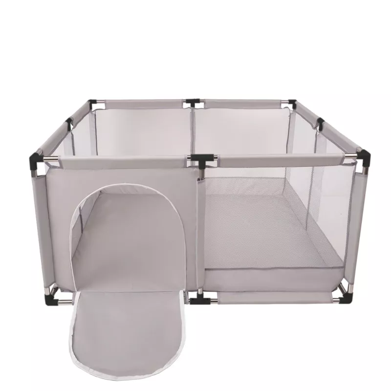 Extralink vaikų žaidimų aptvaras, sausas baseinas, sulankstomas 126x126 cm kamuoliukų duobė k-458