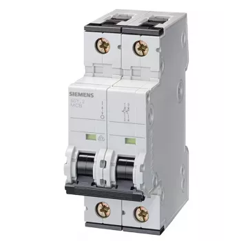 Siemens 5SY4216-6 miniatiūrinis automatinis jungiklis 2 polių 16A B charakteristika