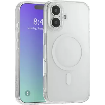 Renkforce RF-6676266 Nugarėlė Apple iPhone 16 Skaidri, suderinama su MagSafe, indukcinė (RF-6676266)