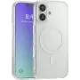 Renkforce RF-6676266 Nugarėlė Apple iPhone 16 Skaidri, suderinama su MagSafe, indukcinė (RF-6676266)