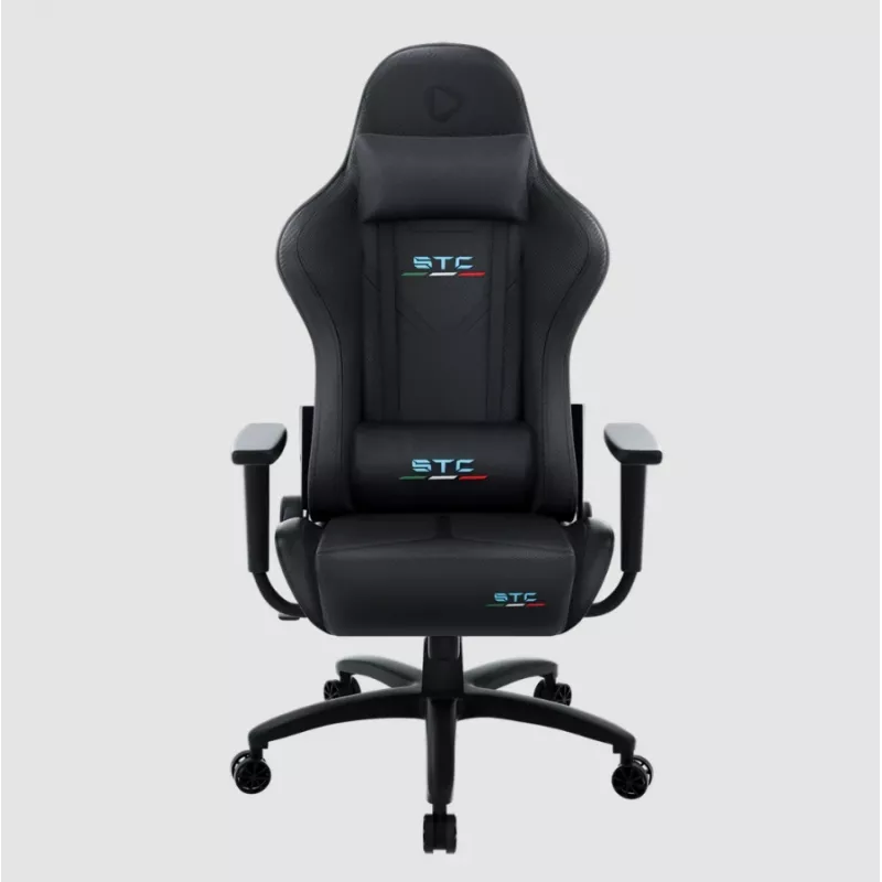 Žaidimų kėdė Onex STC Tribute Hardcore Black – ergonomiška PC / konsolės sėdynė su reguliuojamu aukščiu ir atlošimu