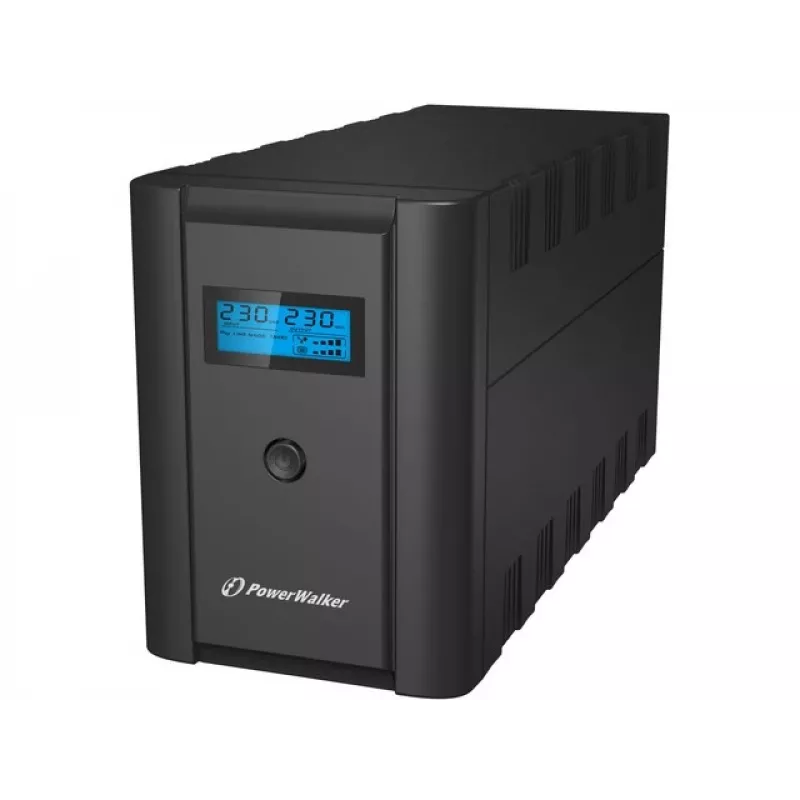 PowerWalker VI 1200 LCD/FR nepertraukiamo maitinimo šaltinis 1,2 kVA 600 W 4 kištukiniai lizdai