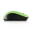 Belaidė optinė pelė Modecom MC-WM9 RF 1200 DPI, juoda/žalia