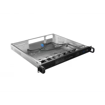 Rack korpusas Lanberg SC01-4201-10B 1U juodas 4 ventiliatoriai
