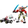 LEGO DREAMZZZ 71497 Cooperio Tigro Mechas ir Zero Hot Rod Automobilis