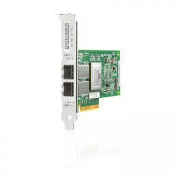 HPE StorageWorks 82Q – pagrindinės magistralės adapteris – PCI Express x8 žemo profilio 8 Gb Fibre Channel x 2