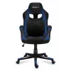 Huzaro FORCE 2.5 BLUE MESH Žaidimų kėdė Tinklinė sėdynė Juoda, Mėlyna