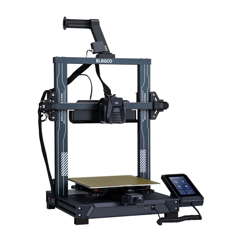 3D spausdintuvas Elegoo Neptune 4 Pro su dviguba Z ašimi ir tyliais žingsniniais varikliais