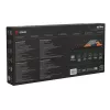Savio ASTRAL BLACK JADE 3 SPALVŲ klaviatūra žaidimams USB QWERTY US International