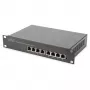 DIGITUS 10 colių Gigabit Ethernet 8 prievadų nevaldomas jungiklis - 8x Gigabit RJ45, montuojamas į stelažą