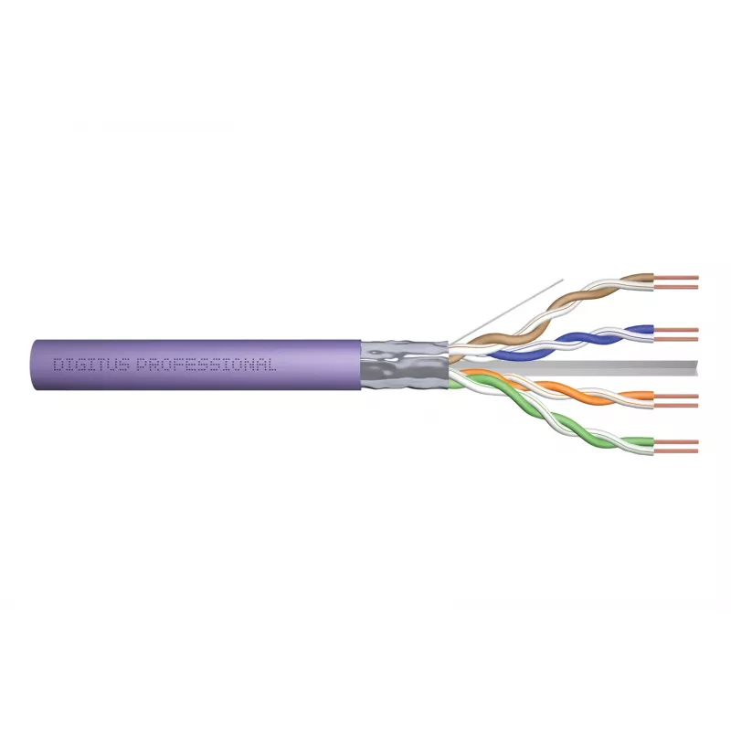 Tinklo kabelis Digitus DK-1624-VH-1 F/UTP Cat.6 100 m juodas