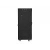 Laisvai pastatomas stovas LANBERG FF01-6627-12BL 19 colių 27U 600x600 mm stiklinėmis durimis, 800 kg talpa