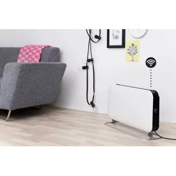 Mill konvekcinis šildytuvas CO1200WIFI3, 1200 W, WiFi+programėlė, tinka iki 18 m² patalpoms, baltas