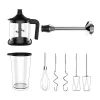 Virtuvinis kombainas Gastroback Design Handmixer Pro Black Silver