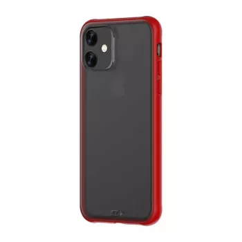 Dėklas Devia Soft Elegant iPhone 11 Pro, peršviečiamai raudonas