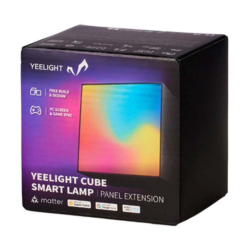 Yeelight Smart Cube Light Panel YLFWD-0006 žaidėjų apšvietimo plokštė, juoda
