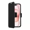 Dėklas SCREENOR Clever Apple iPhone 17 – MagSafe, eko-oda su TPU rėmu, juodas