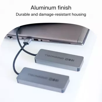 USB išplėtimo stotelė Green Cell HUB-GC-A4A — 4 prievadų USB-A 3.0 šakotuvas