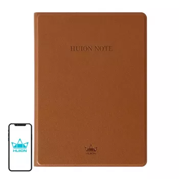 Grafinė planšetė HUION Note X10 10 x 6,25 col., darbo sritis 186,9×140,9 mm, 5080 LPI, 8192 slėgio lygiai, Bluetooth 5.0, USB-C