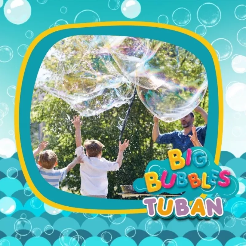 Skysčio muilo burbulams TUBAN 5 l TU3603 – koncentruotas burbulų tirpalas
