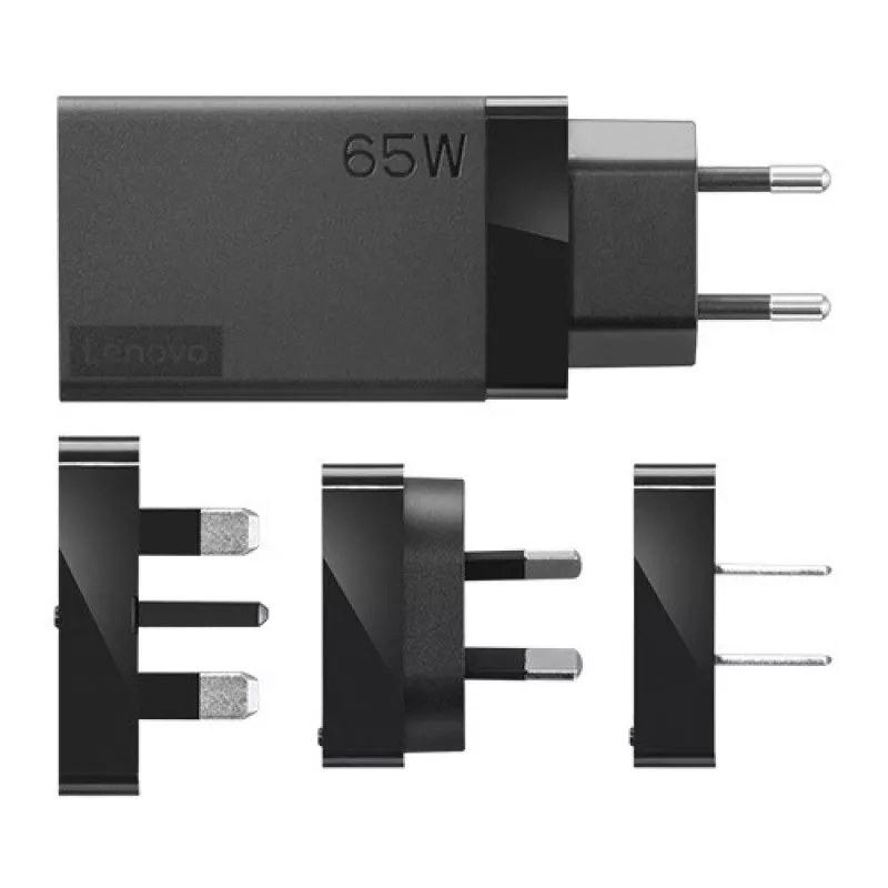 Lenovo 40AW0065WW universalus mobiliojo įrenginio kroviklis Juodas AC Vidiniam naudojimui
