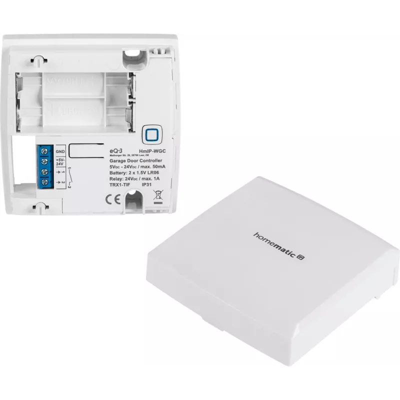 Homematic IP 150586A0 Garagentor-Taster (HmIP-WGC) – išplėtimo modulis baltas