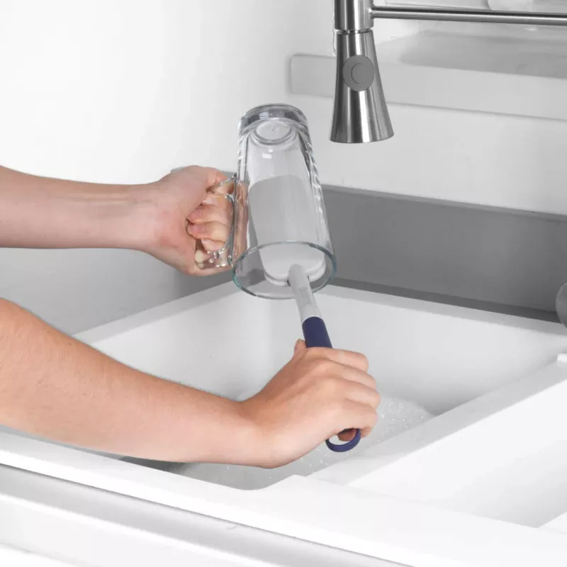 Indų šepetėlis Beldray LA032814FEU7 Deep Clean Rubber, guminiai šereliai, ergonomiška rankena