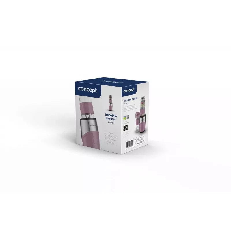 Smoothie blenderis SM3483 500 W dulkėtos rožės spalvos