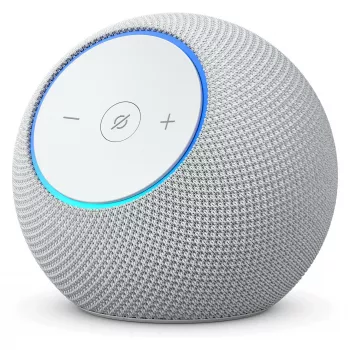 Amazon Echo Dot Max 2025 m. leidimas – Ledyno baltumo – Bluetooth (B0DKLVWZPF)