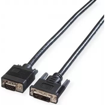 ROLINE DVI-VGA laidas, DVI (12+5) ST - HD15 ST 3,0m (11.04.5430)